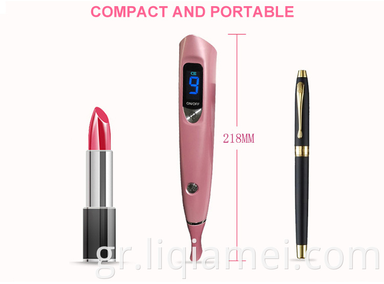 LCD Display Laser Laser Pen Pen Beauty Mole Retoval Sweep Spot Pen Plasmapen